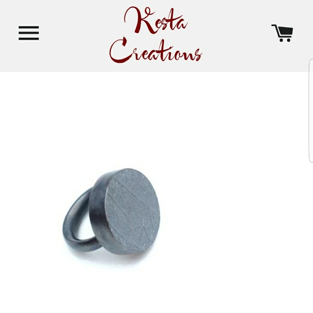 Kesta Creations 925 Silver Designer Ring